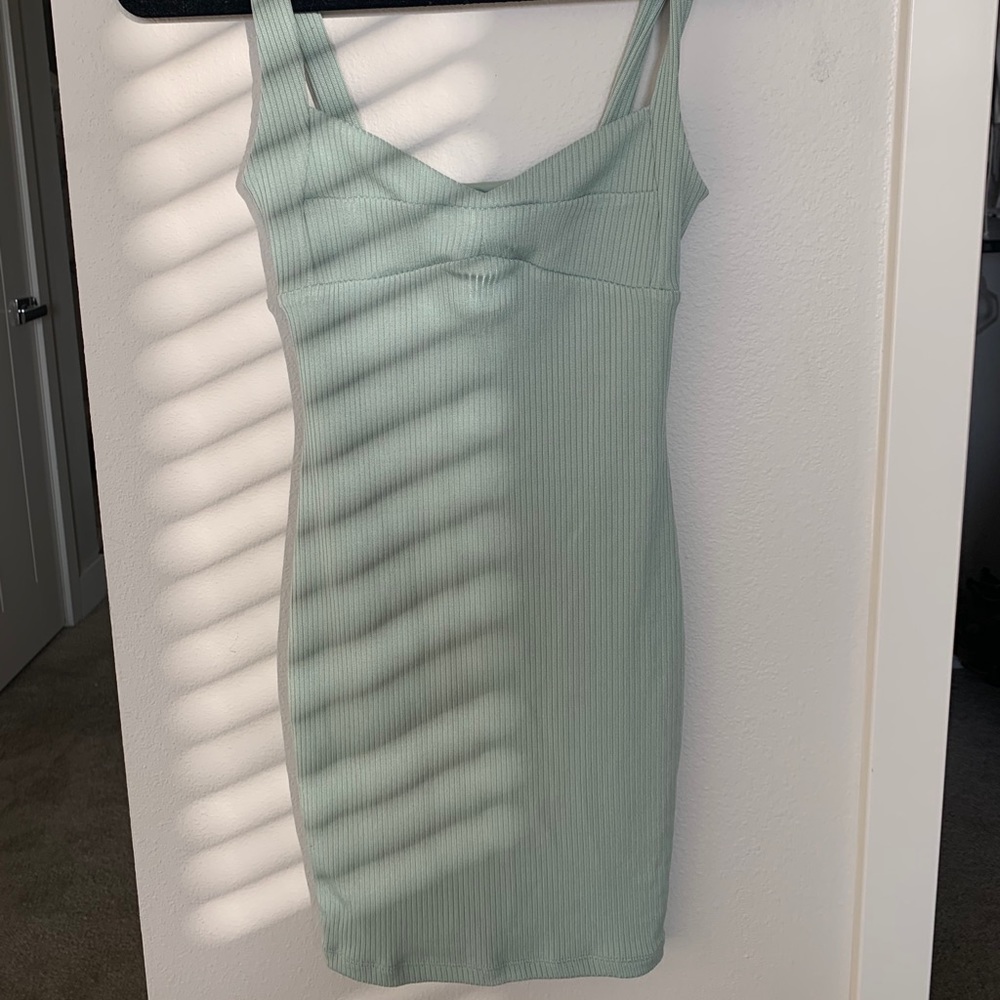 Forever 21 Knit Dress Sea Foam Green Size S NEW!